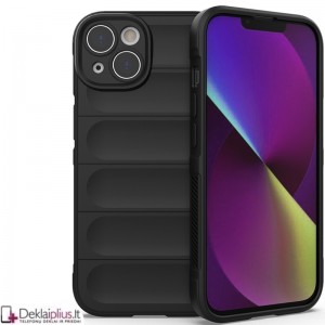 Magic Shield guminis dėklas - juodas (Apple Iphone 14)